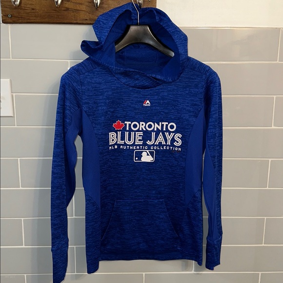 Toronto Blue Jays Majestic MLB Hoodie - Picture 3 of 17
